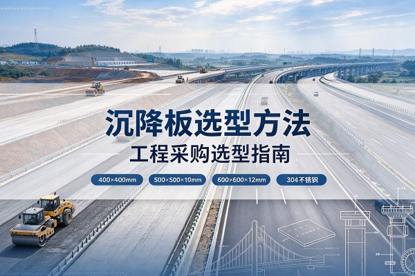 乌翠沉降板选择方法