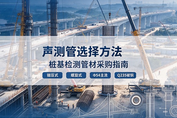 乌翠声测管选型标准