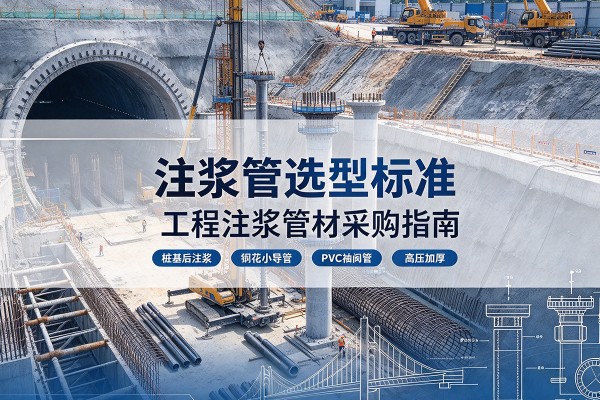 乌翠注浆管选型标准