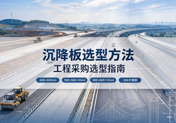 乌翠沉降板选择方法